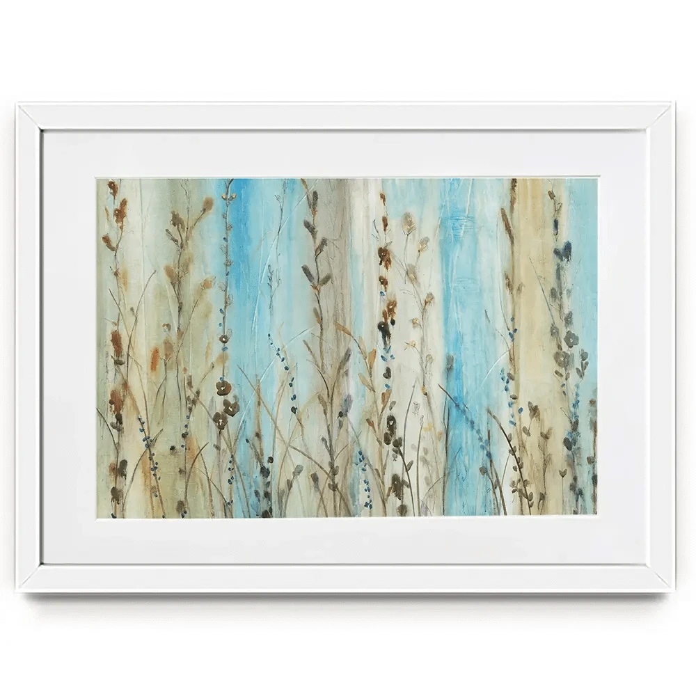 Ombre Floral Framed Art Print Ombre Floral Framed Art Print wall art product Tim O'Toole