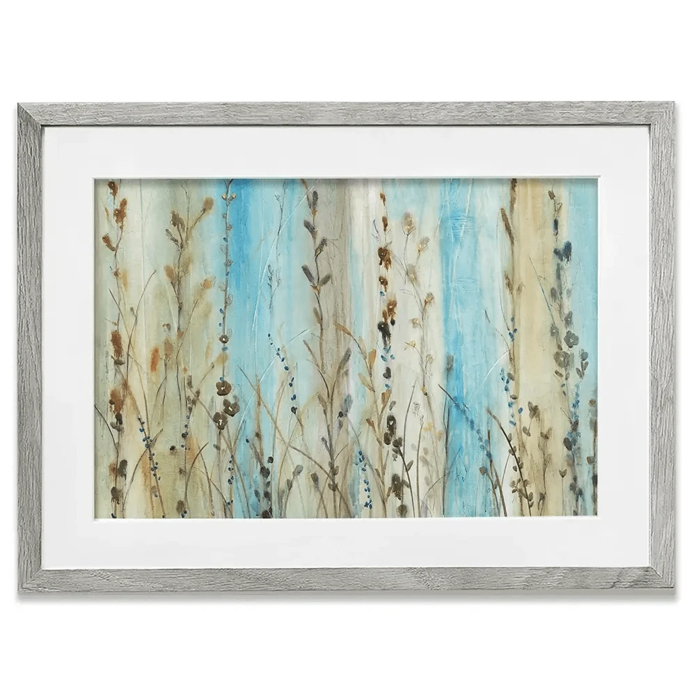 Ombre Floral Framed Art Print Ombre Floral Framed Art Print wall art product Tim O'Toole
