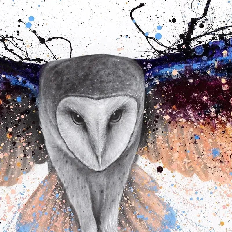 Omnipotent Owl Art Print Omnipotent Owl Art Print wall art product Ashvin Harrison