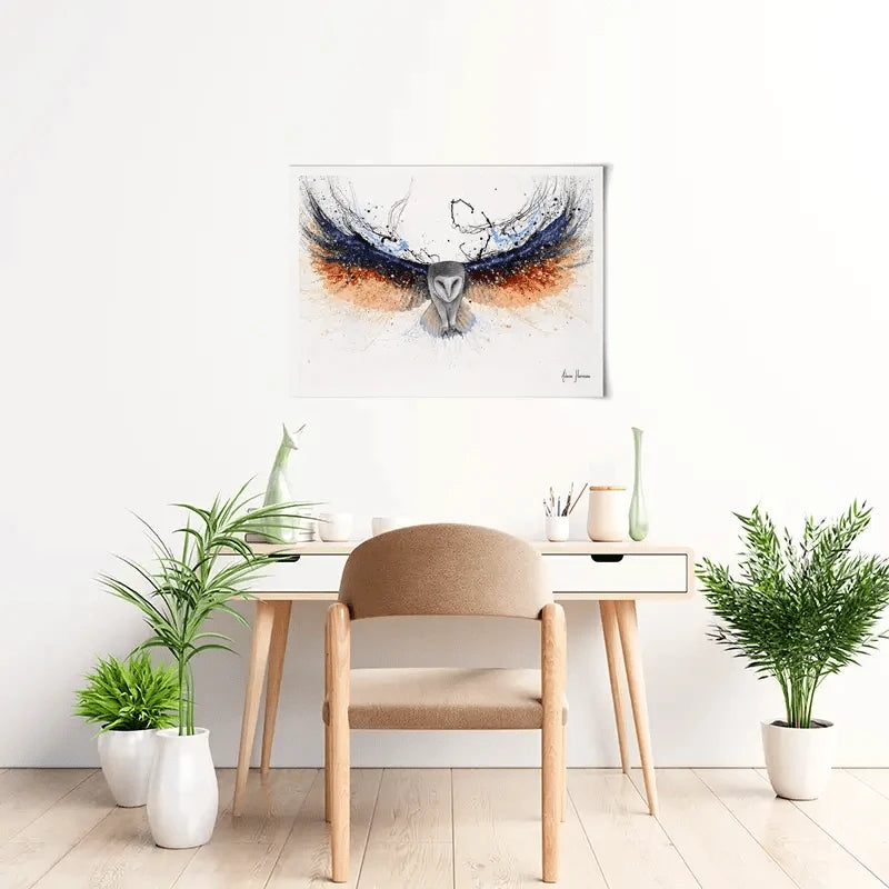 Omnipotent Owl Art Print Omnipotent Owl Art Print wall art product Ashvin Harrison