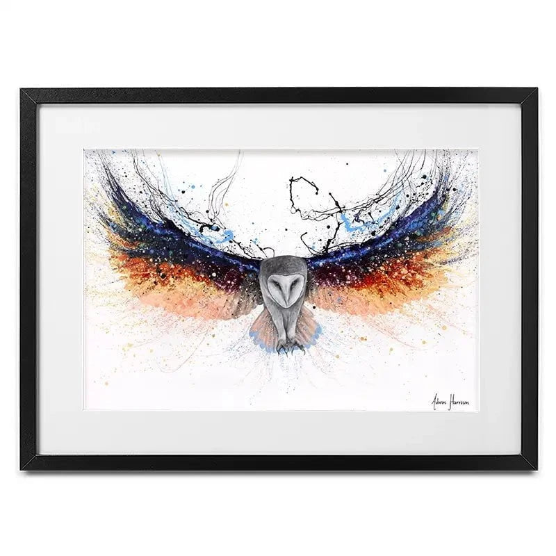 Omnipotent Owl Framed Art Print Omnipotent Owl Framed Art Print wall art product Ashvin Harrison