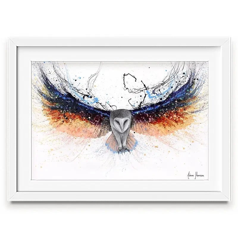 Omnipotent Owl Framed Art Print Omnipotent Owl Framed Art Print wall art product Ashvin Harrison