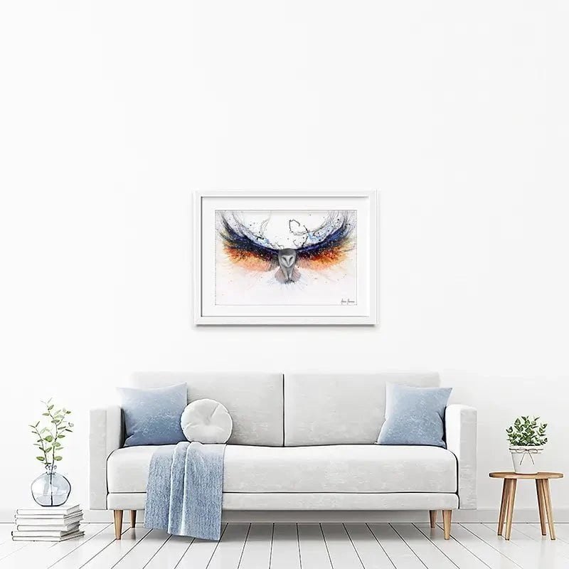 Omnipotent Owl Framed Art Print Omnipotent Owl Framed Art Print wall art product Ashvin Harrison