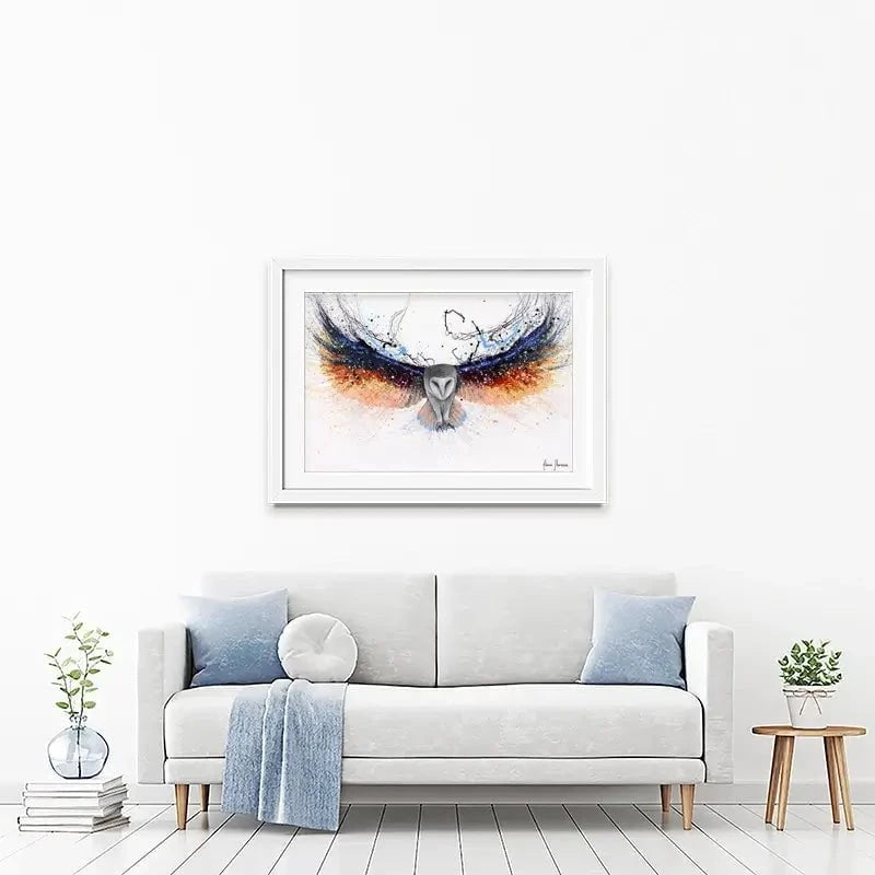 Omnipotent Owl Framed Art Print Omnipotent Owl Framed Art Print wall art product Ashvin Harrison