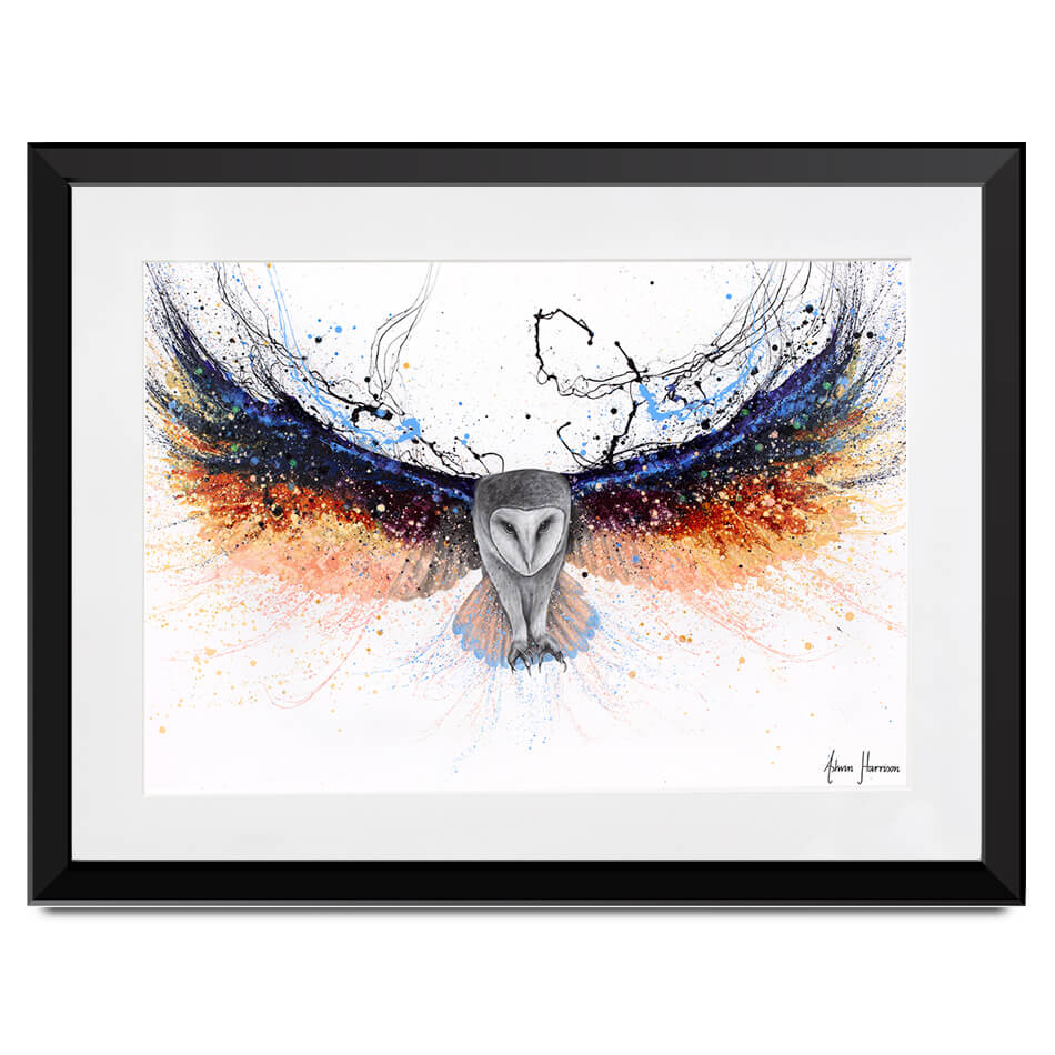 Omnipotent Owl Framed Art Print Omnipotent Owl Framed Art Print wall art product Ashvin Harrison