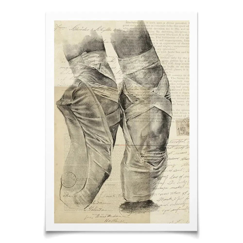 On Pointe Art Print On Pointe Art Print wall art product Jennifer Paxton Parker