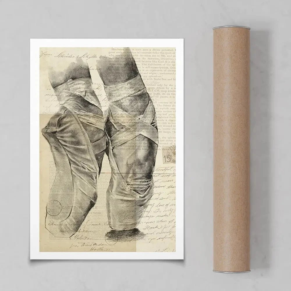 On Pointe Art Print On Pointe Art Print wall art product Jennifer Paxton Parker