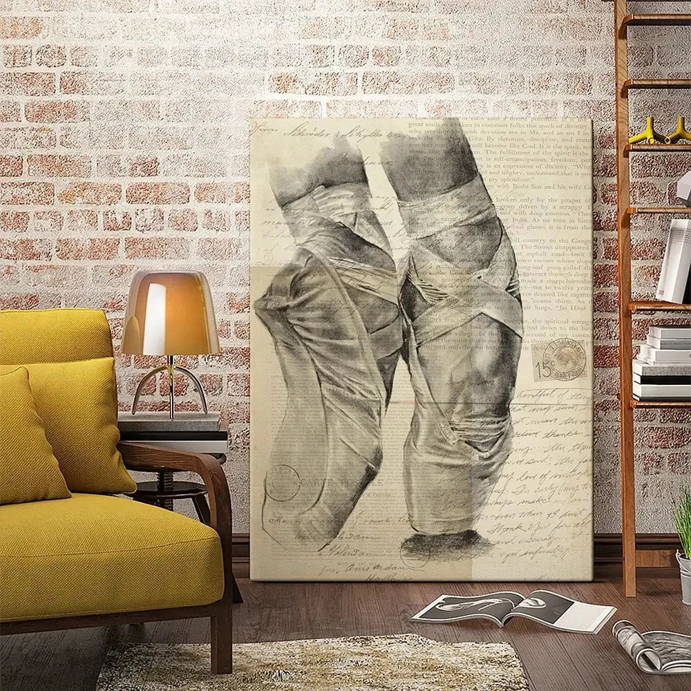 On Pointe Canvas Print On Pointe Canvas Print wall art product Jennifer Paxton Parker