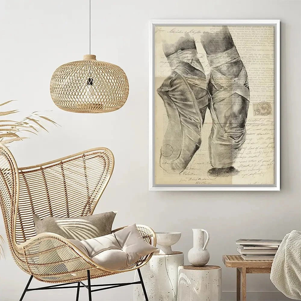 On Pointe Canvas Print On Pointe Canvas Print wall art product Jennifer Paxton Parker