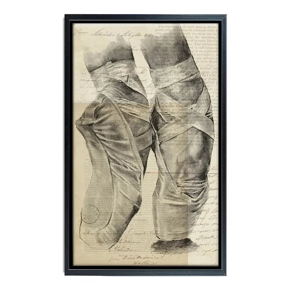 On Pointe Canvas Print On Pointe Canvas Print wall art product Jennifer Paxton Parker