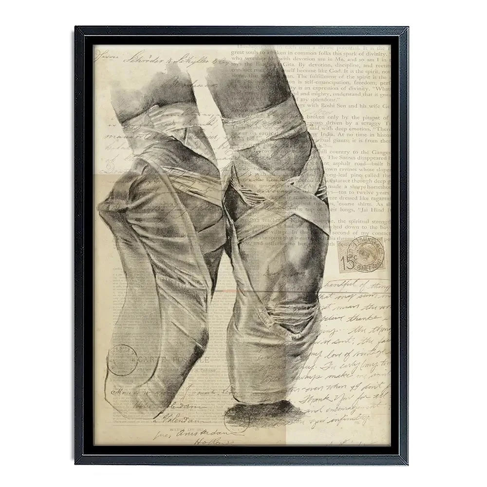 On Pointe Canvas Print On Pointe Canvas Print wall art product Jennifer Paxton Parker