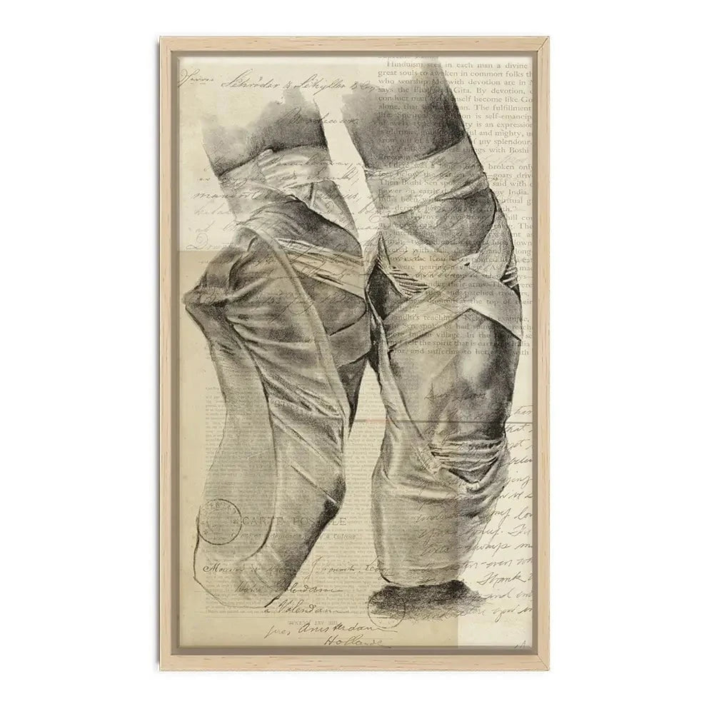On Pointe Canvas Print On Pointe Canvas Print wall art product Jennifer Paxton Parker
