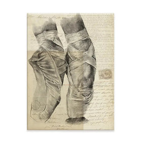 On Pointe Canvas Print On Pointe Canvas Print wall art product Jennifer Paxton Parker