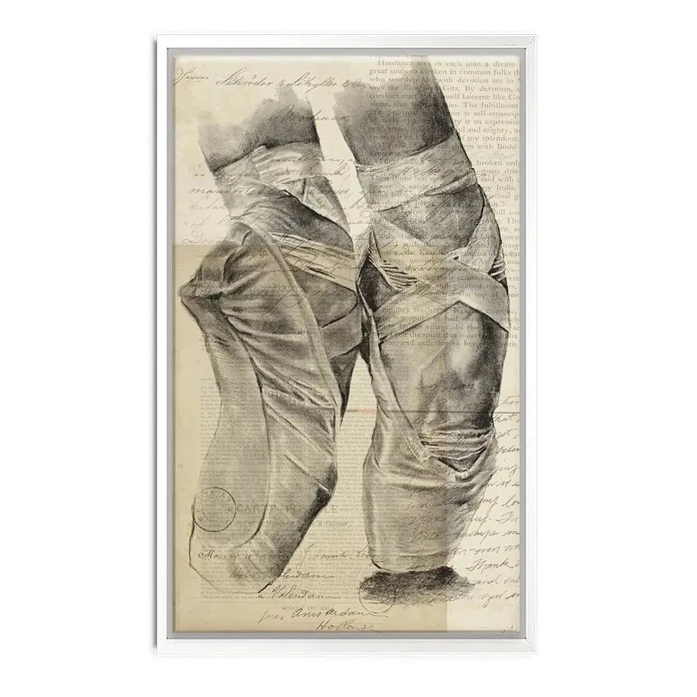 On Pointe Canvas Print On Pointe Canvas Print wall art product Jennifer Paxton Parker