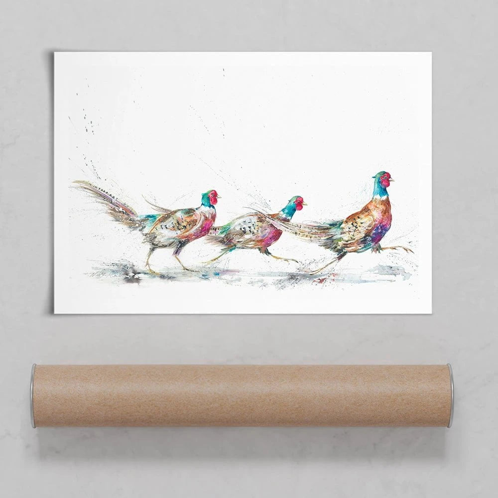 On Your Marks, Get Set, Go Art Print On Your Marks, Get Set, Go Art Print wall art product Nicola Jane Rowles