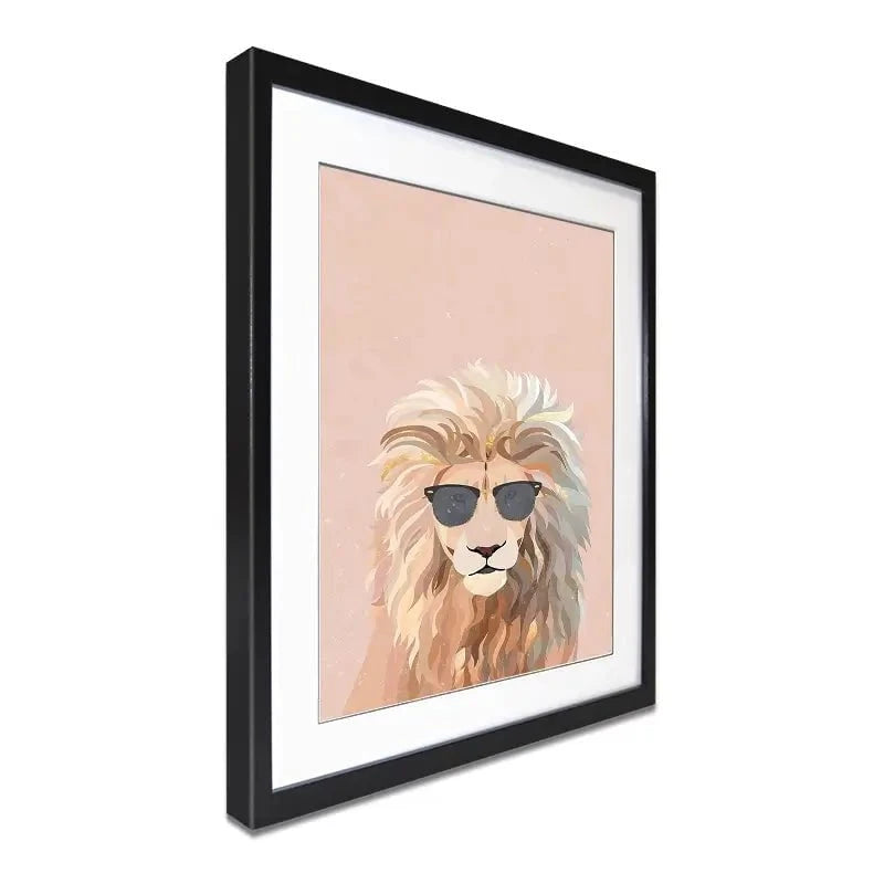 One Cool Cat Framed Art Print One Cool Cat Framed Art Print wall art product Sarah Manovski