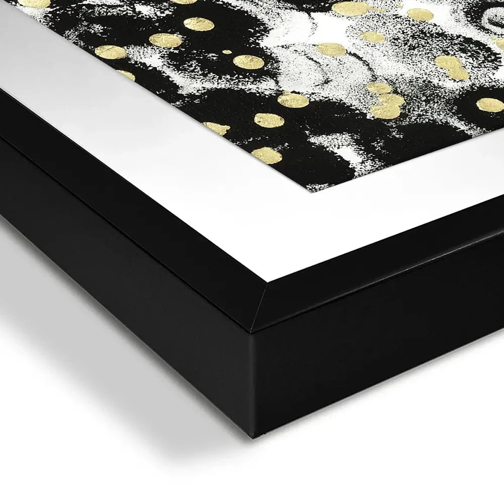 Onyx Pop Framed Art Print Onyx Pop Framed Art Print wall art product Vanna Lam
