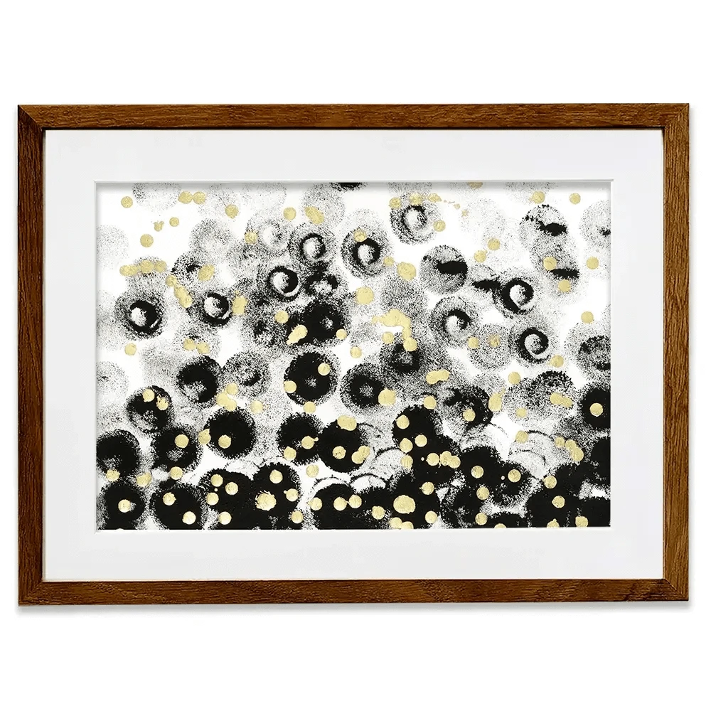 Onyx Pop Framed Art Print Onyx Pop Framed Art Print wall art product Vanna Lam