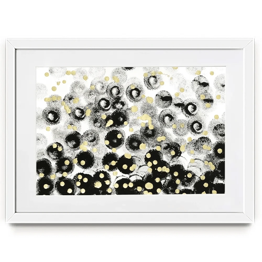 Onyx Pop Framed Art Print Onyx Pop Framed Art Print wall art product Vanna Lam