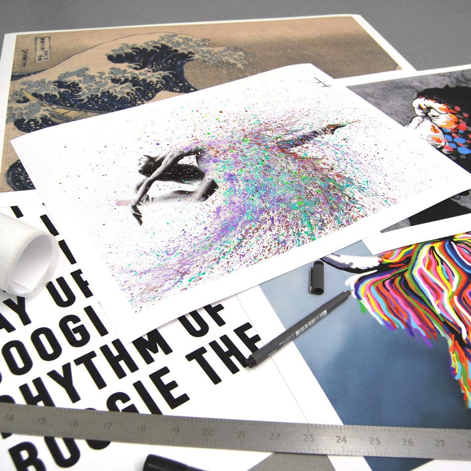 Opal Dance Art Print wall art product Ashvin Harrison