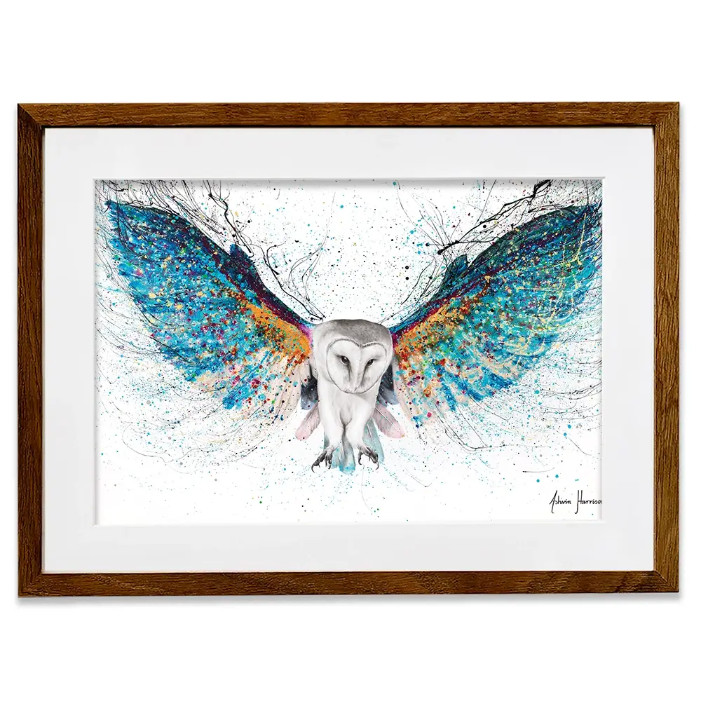 Opulent Night Owl Framed Art Print Opulent Night Owl Framed Art Print wall art product Ashvin Harrison