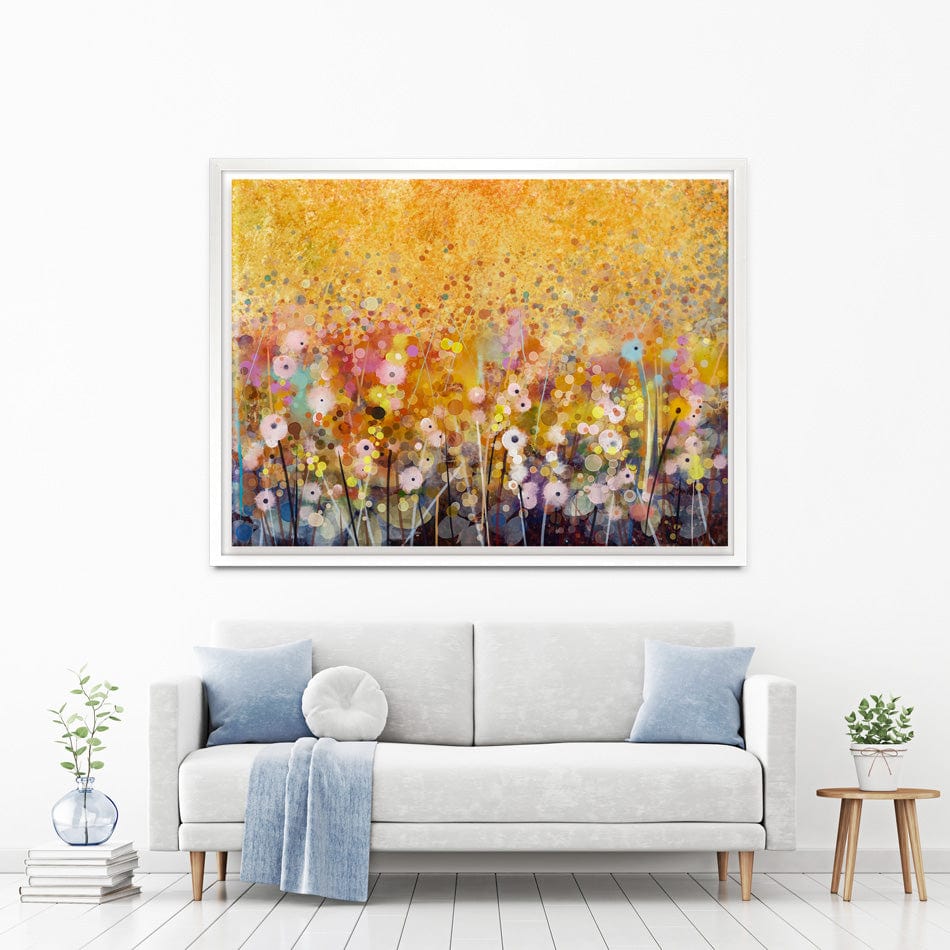 Orange Blaze Canvas Print wall art product pluie_r / Shutterstock