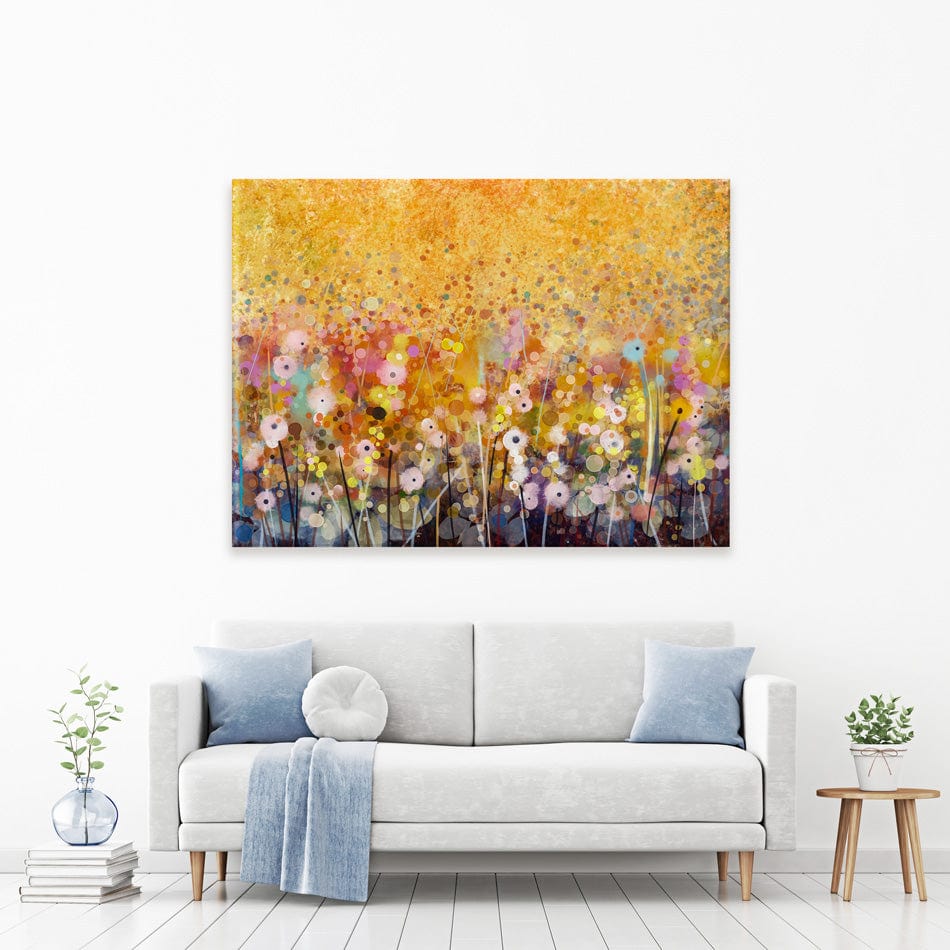 Orange Blaze Canvas Print wall art product pluie_r / Shutterstock