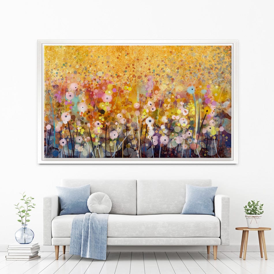 Orange Blaze Canvas Print wall art product pluie_r / Shutterstock