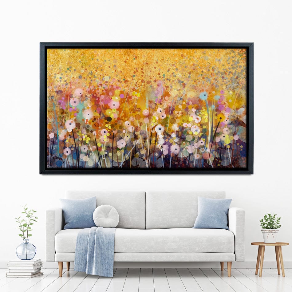 Orange Blaze Canvas Print wall art product pluie_r / Shutterstock