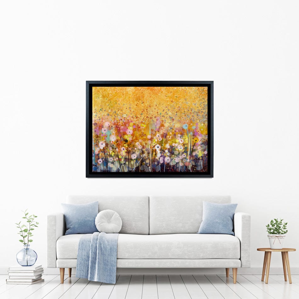 Orange Blaze Canvas Print wall art product pluie_r / Shutterstock