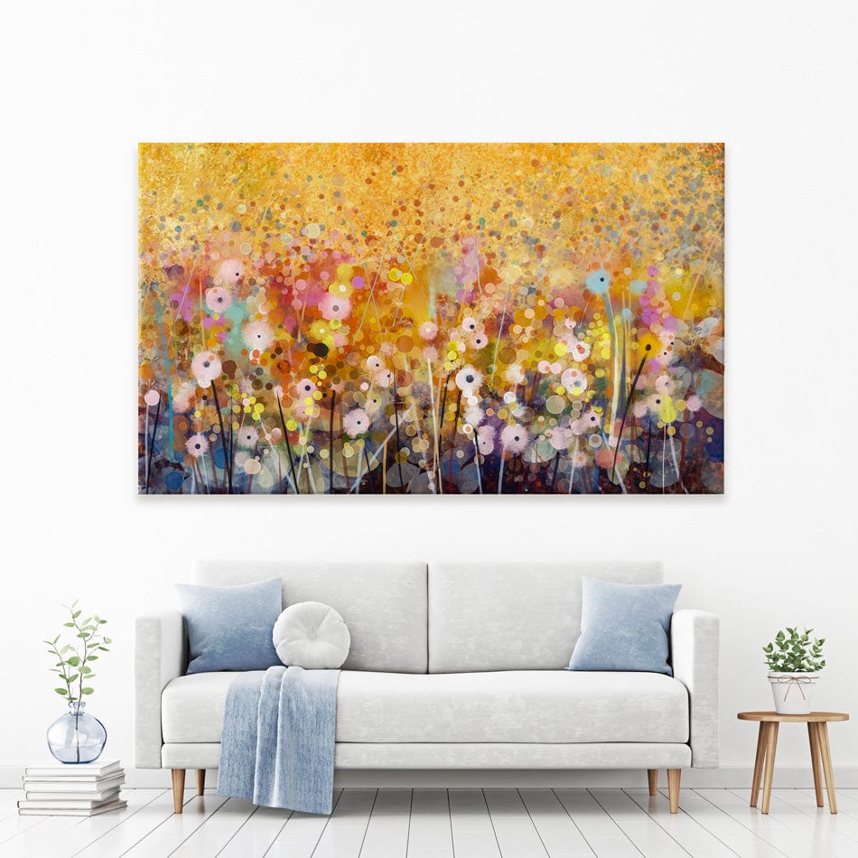 Orange Blaze Canvas Print wall art product pluie_r / Shutterstock