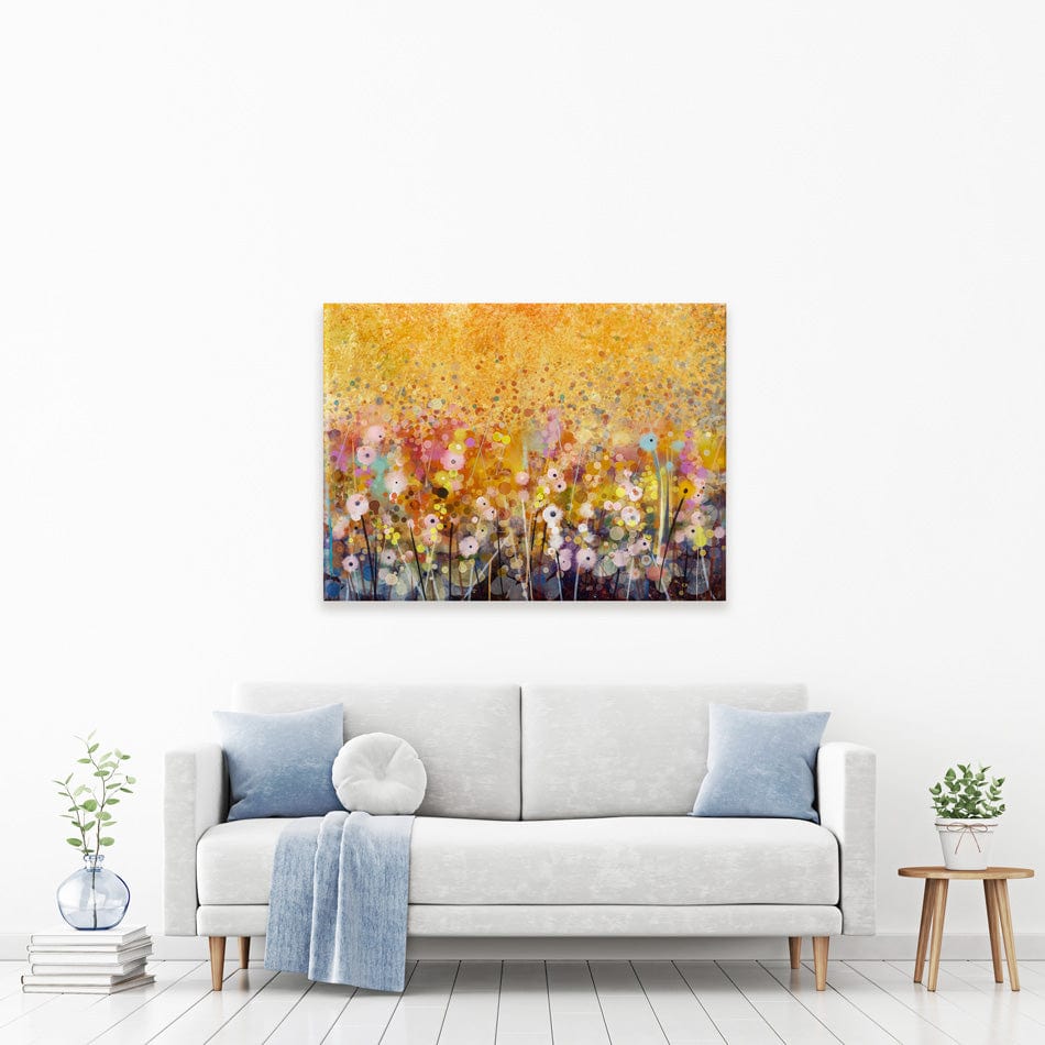Orange Blaze Canvas Print wall art product pluie_r / Shutterstock