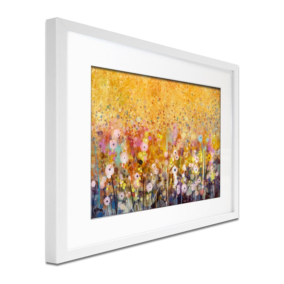Orange Blaze Framed Art Print wall art product pluie_r / Shutterstock