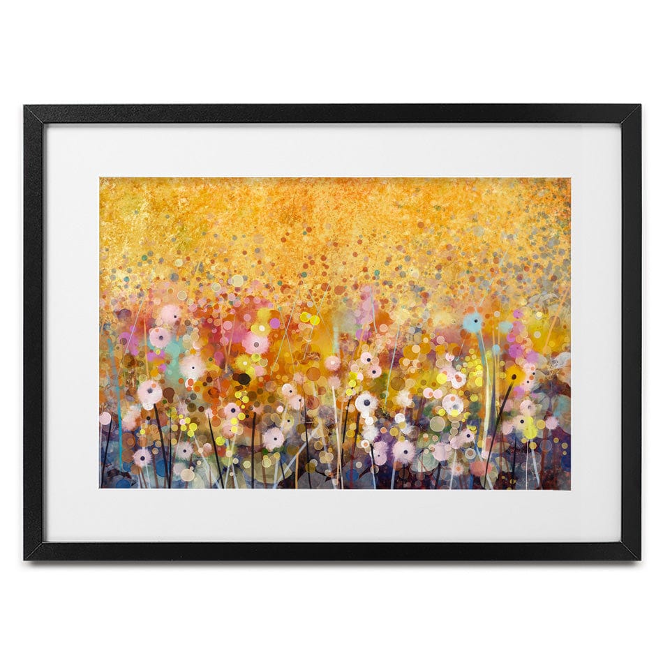 Orange Blaze Framed Art Print wall art product pluie_r / Shutterstock