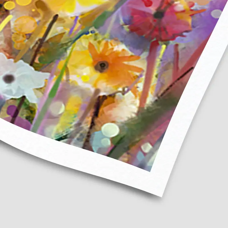 Orange Florals Art Print Orange Florals Art Print wall art product pluie_r / Shutterstock