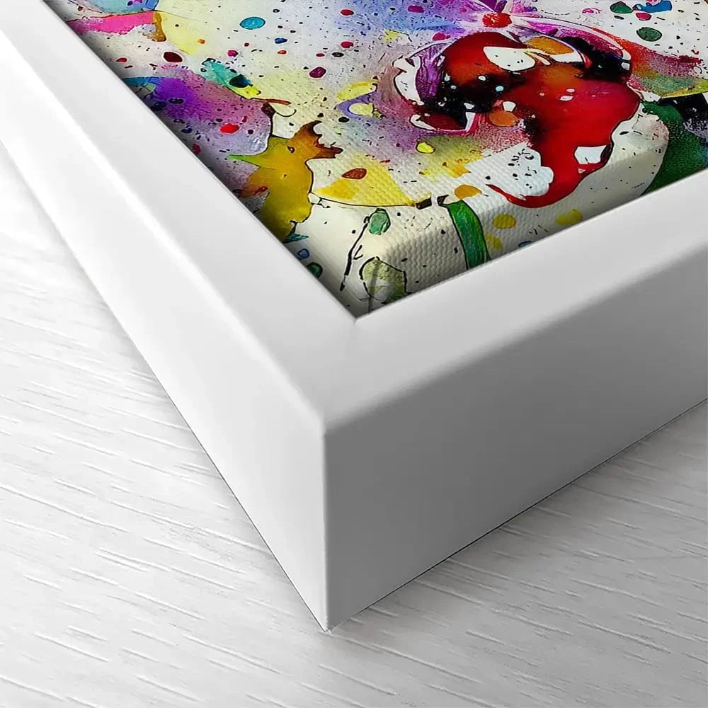 Orchid Blast Square Canvas Print Orchid Blast Square Canvas Print wall art product David Alexander Elder
