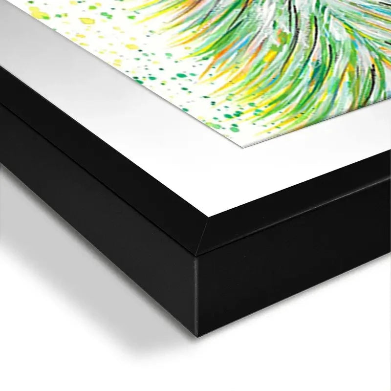 Ostrich Frank Framed Art Print Ostrich Frank Framed Art Print wall art product Emma LC Art