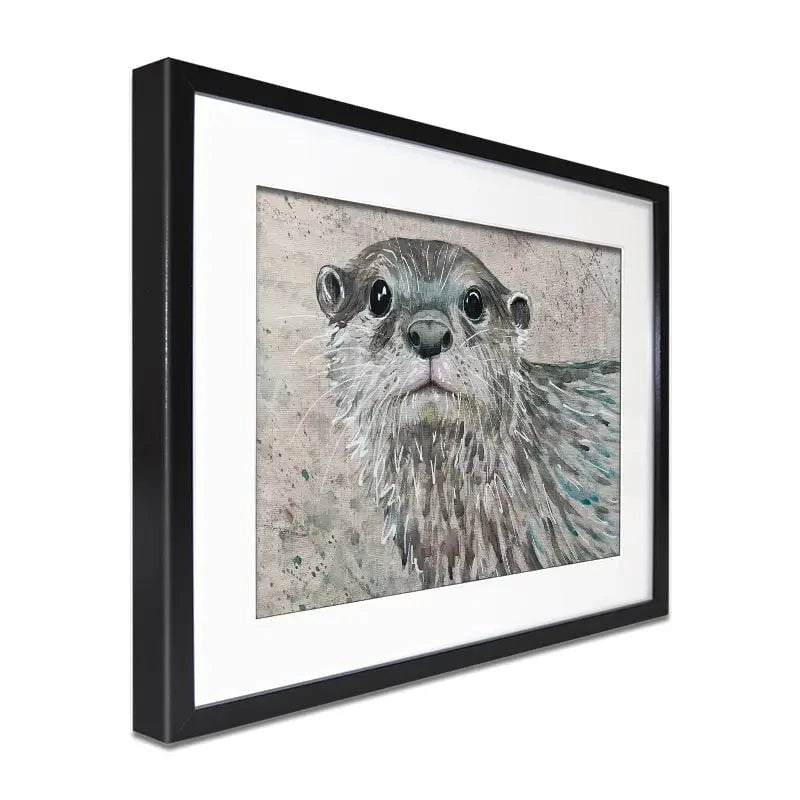 Otterly Amazing Framed Art Print Otterly Amazing Framed Art Print wall art product Jane Brookshaw