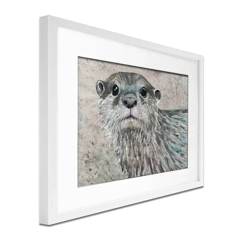 Otterly Amazing Framed Art Print Otterly Amazing Framed Art Print wall art product Jane Brookshaw