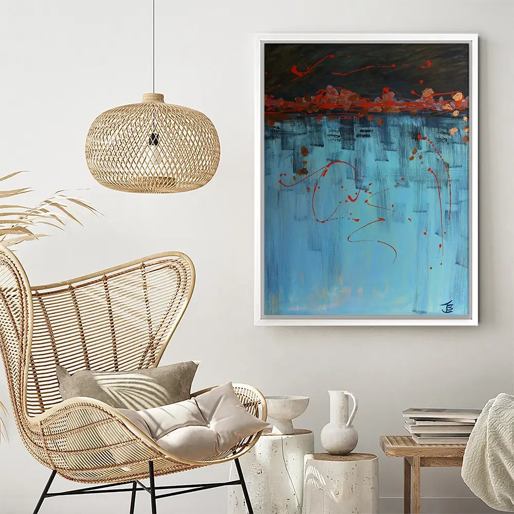 Out Of The Blue Canvas Print Out Of The Blue Canvas Print wall art product Jane Brookshaw