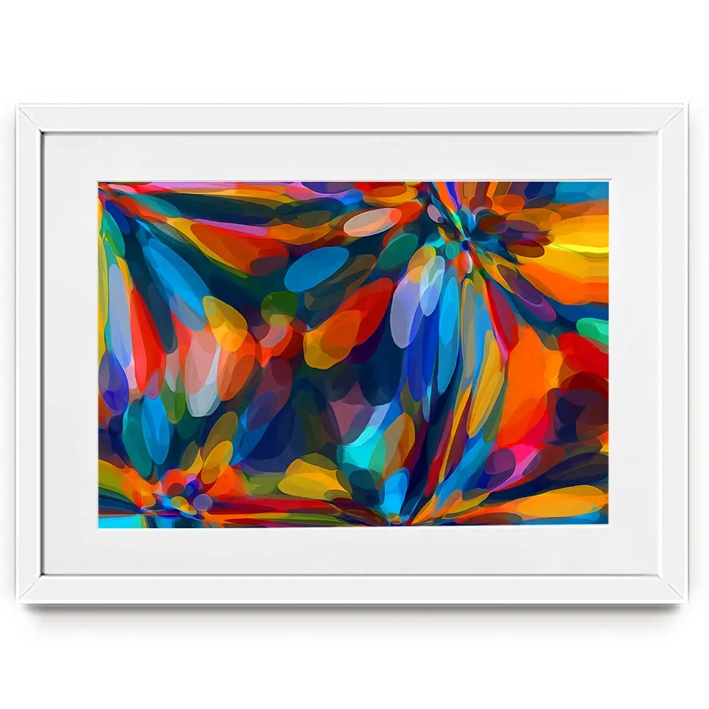 Ovals Framed Art Print Ovals Framed Art Print wall art product MrVELL / Shutterstock