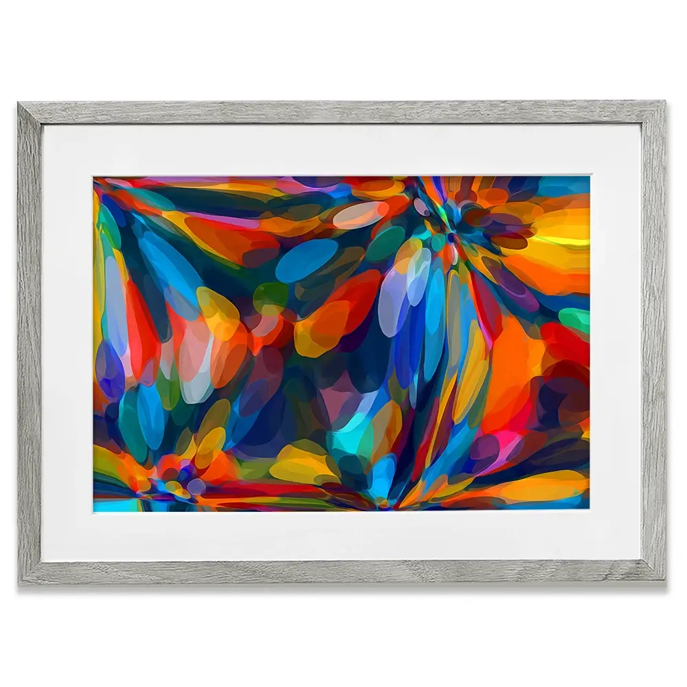 Ovals Framed Art Print Ovals Framed Art Print wall art product MrVELL / Shutterstock