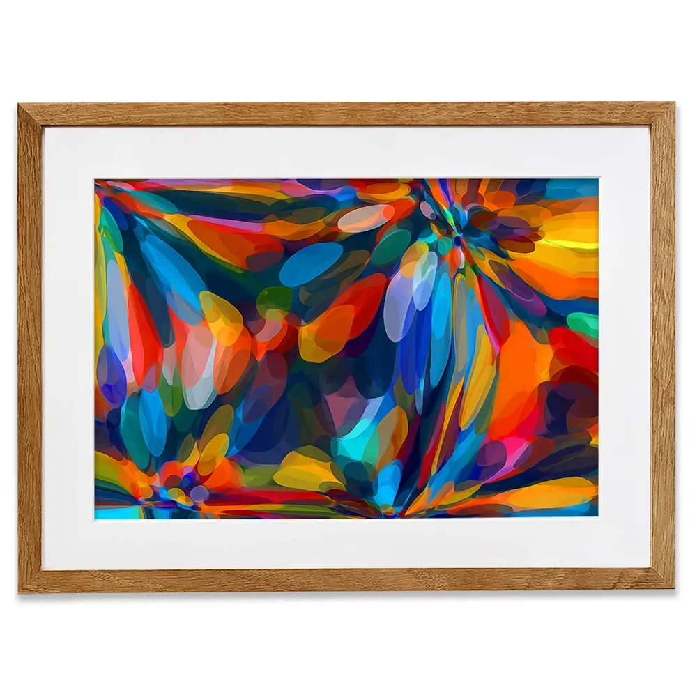 Ovals Framed Art Print Ovals Framed Art Print wall art product MrVELL / Shutterstock