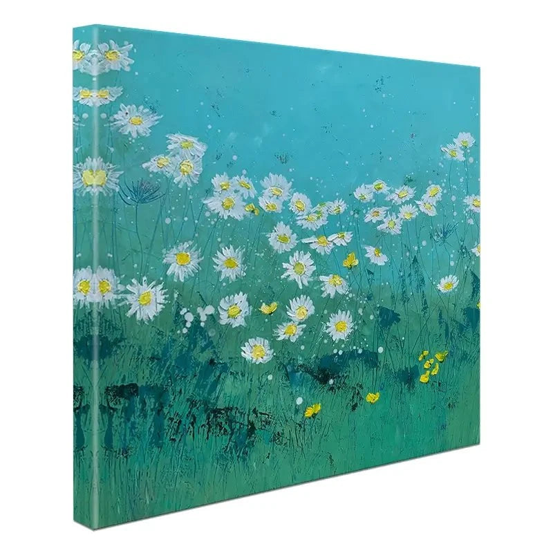 Oxeye Daisies Canvas Print Oxeye Daisies Canvas Print wall art product Laure Bury