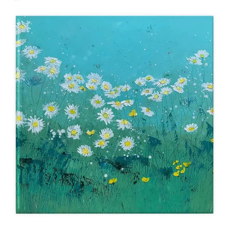 Oxeye Daisies Canvas Print Oxeye Daisies Canvas Print wall art product Laure Bury