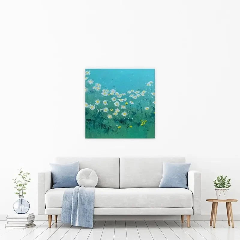 Oxeye Daisies Canvas Print Oxeye Daisies Canvas Print wall art product Laure Bury