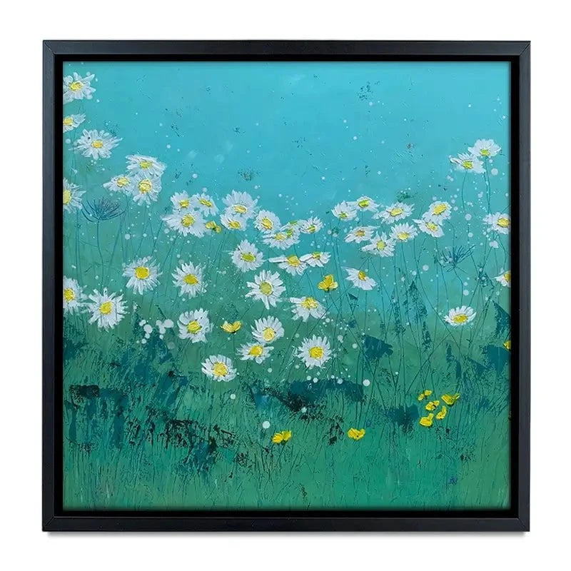 Oxeye Daisies Canvas Print Oxeye Daisies Canvas Print wall art product Laure Bury