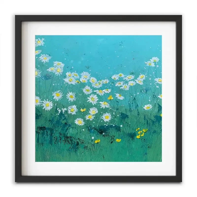 Oxeye Daisies Framed Art Print Oxeye Daisies Framed Art Print wall art product Laure Bury