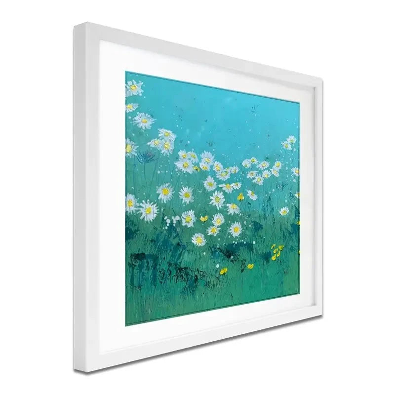 Oxeye Daisies Framed Art Print Oxeye Daisies Framed Art Print wall art product Laure Bury