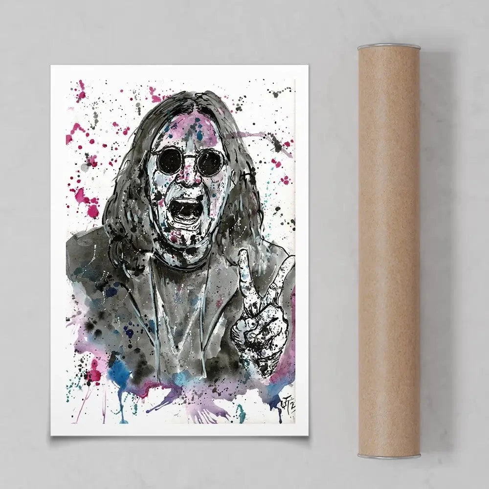 Ozzy Art Print Ozzy Art Print wall art product Jamie Taylor
